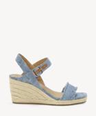 Lucky Brand Lucky Brand Marceline Espadrille Wedges Light Denim Size 6 Suede From Sole Society