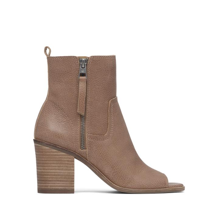 Lucky Brand Lucky Brand Kamren Peep Toe Bootie - Sesame