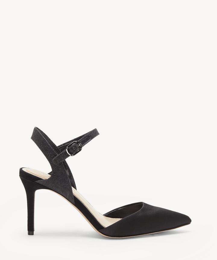 Imagine Imagine Women's Glora Slingback Pumps Black Size 10 Satin From Sole Society