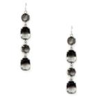 Sole Society Sole Society Stone Oasis Drop Earrings - Grey Combo