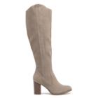 Sole Society Sole Society Benedict Heeled Boots Taupe Size 5 Suede