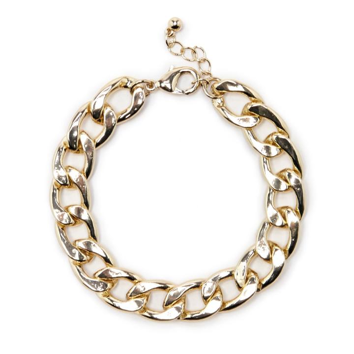 Sole Society Sole Society Basic Chainlink Bracelet - Gold