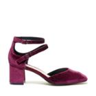 Sole Society Sole Society Selby Double Strap Mule - Rumba Red
