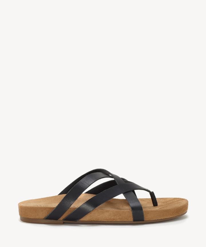 Lucky Brand Lucky Brand Fillima Strappy Flats Sandals Black Size 5 Leather From Sole Society