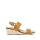 Lucky Brand Lucky Brand Jette Leather Wedge - Brown Sugar