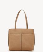 Sole Society Women's Lyndi Medium Tote Faux Leather Camel From Sole Society