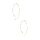 Sole Society Sole Society Dainty Front To Back Earring - Gold
