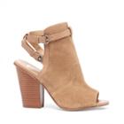 Joes Jeans Joes Jeans Ghost Sling Back Ankle Bootie - Tobacco-6.5
