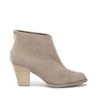 Sole Society Sole Society Devyn Mid Heel Ankle Bootie - Light Taupe-5