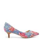 Sole Society Sole Society Britta Kitten Heel Pump - Chambray Floral