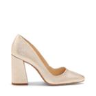 Vince Camuto Vince Camuto Talise Block Heel Pump - Champagne-5