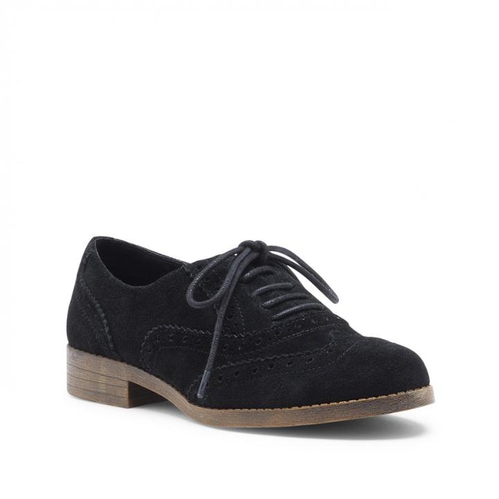 Sole Society Sole Society Agga Menswear Oxford - Black