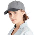 Sole Society Sole Society Two Tone Wool Baseball Cap - Grey Combo
