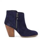 Sole Society Sole Society Zada Woven Ankle Bootie - New Navy-5