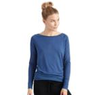 Beyond Yoga Beyond Yoga Modal Terry Relaxed Long Sleeve Pullover - Faded Denim