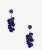 Sole Society Sole Society Beaded Cluster Earrings Cobalt One Size Os