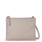 Sole Society Sole Society Madden Smooth Pouch Crossbody - Taupe