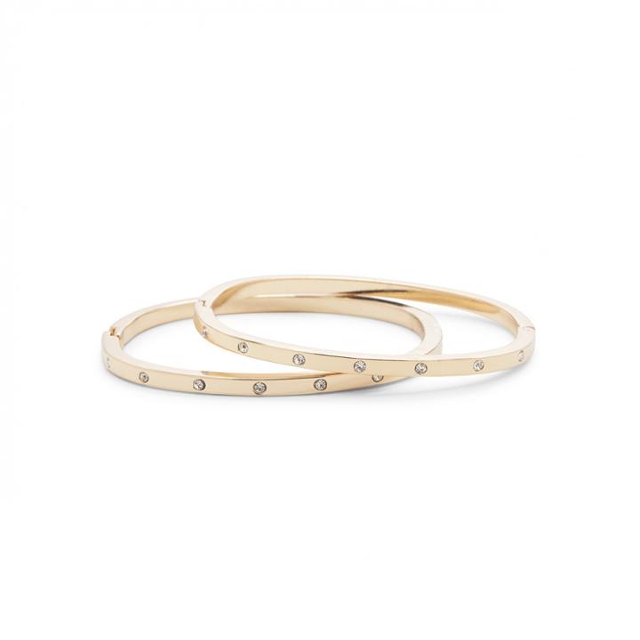Sole Society Sole Society Crystal Cuff Set - Gold-one Size