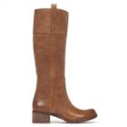 Lucky Brand Lucky Brand Hibiscus Equestrian Leather Boot - Honey-6