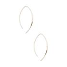 Sole Society Sole Society Dainty Front To Back Earring - Rose Gold