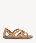 Lucky Brand Lucky Brand Ainsley Strappy Flat Sandal - Buff-6
