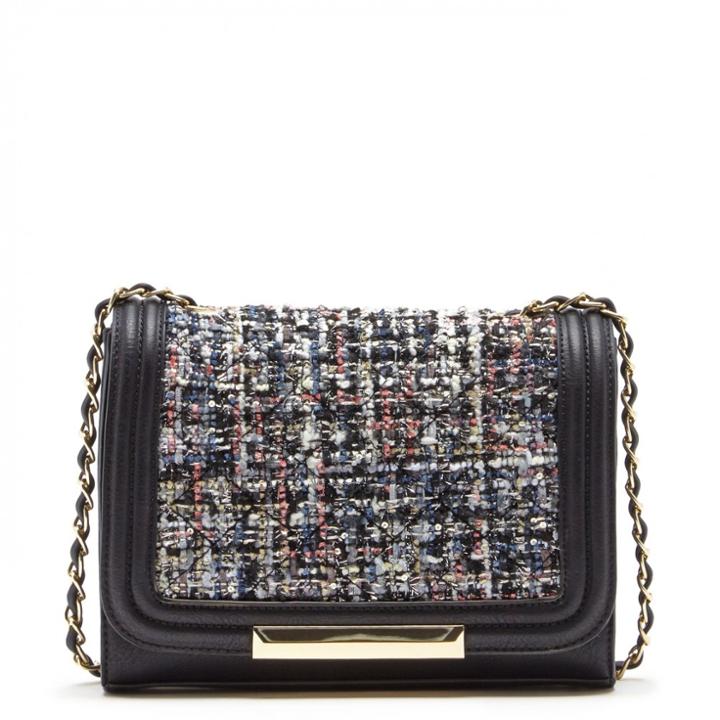 Sole Society Sole Society Celeste Quilted Crossbody - Black-one Size