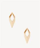 Sole Society Sole Society Triangle Shape Statement Earring Gold One Size Os