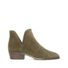 Lucky Brand Lucky Brand Kambry Perforated Bootie - Dark Olive