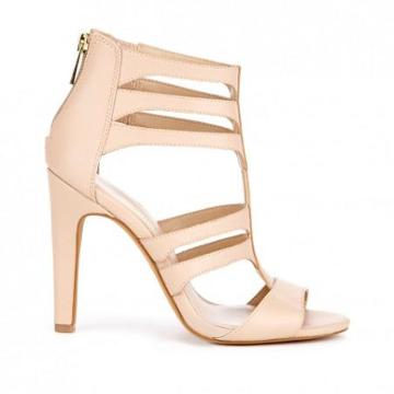Solesociety Lee Cut Out Heel - Nude