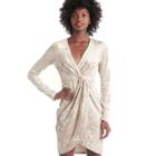 Astr Astr Mandy Dress - Pale Gold-xs