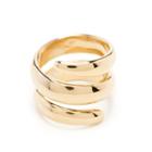 Sole Society Sole Society Plated Wrap Around Ring - Gold