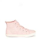 Hanna Andersson Hanna Andersson Frida High Top Sneaker - Peach Blossom-10t