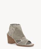 Vince Camuto Vince Camuto Women's Kampbell Cutout Sandals Storm Grey Size 5 Suede From Sole Society