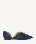 Louise Et Cie Louise Et Cie Women's Cly Pointed Toe Flats Nightshade Size 5 Suede From Sole Society