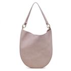Sole Society Sole Society Mila Crescent Hobo W/ Ring Hardware - Light Grey