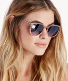 Sole Society Sole Society Lorimer Wood Oversized Sunglasses