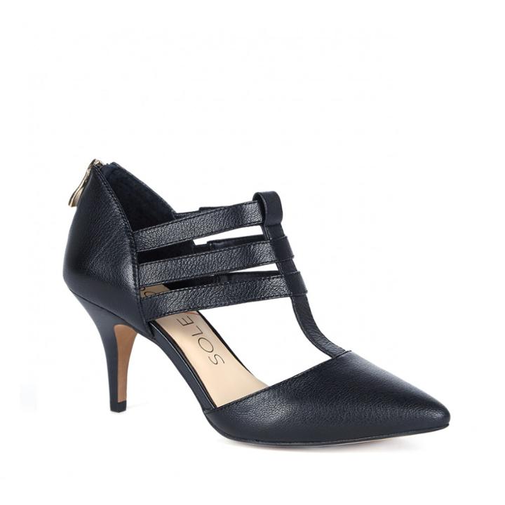 Sole Society Sole Society Mallory T-strap Heel - Black-7