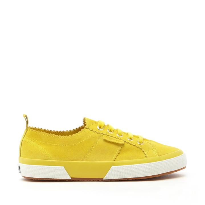 Superga Superga 2750 Suew Suede Sneaker - Lemon