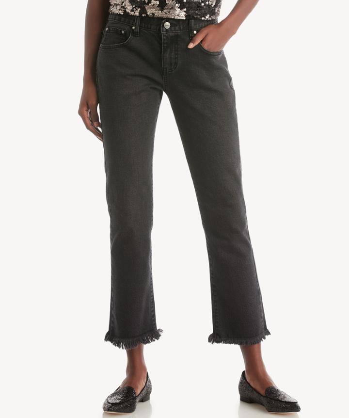 Evidnt Evidnt Frayed Ankle Pant