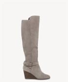 Sole Society Sole Society Paloma Wedges Boots Mushroom Size 5 Suede