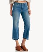 Sanctuary Sanctuary Robbie Jeans 5 Pkt Fashion Crop In Blue, Size: Mia Wash Size 24 From Sole Society
