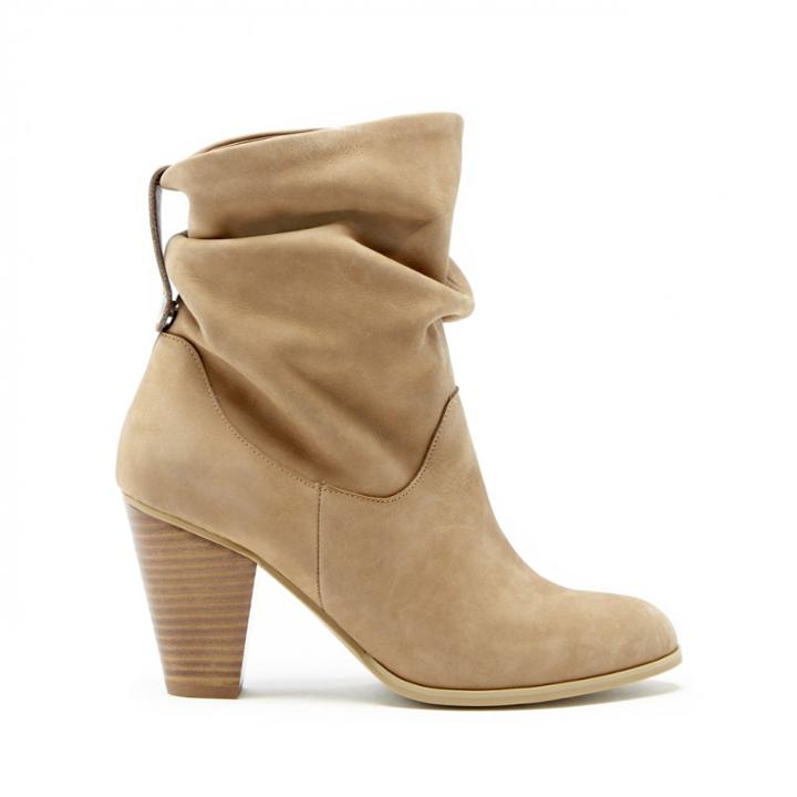 Sole Society Sole Society Tularosa Slouchy Heeled Bootie - Camel-5