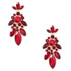 Sole Society Sole Society Oversize Statement Earring - Red