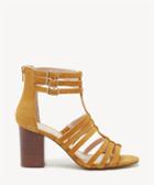 Sole Society Sole Society Elise Gladiators Heels Sunflower Size 5 Leather