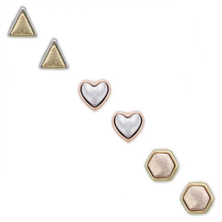 Sole Society Sole Society Geo Stud Set - Multi-one Size