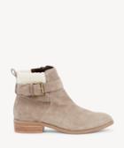 Sole Society Sole Society Austen Faux Shearling Bootie Mushroom Size 5 Suede