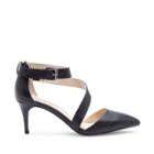 Sole Society Sole Society Cassia Asymmetrical Strap Pump - Black-6.5