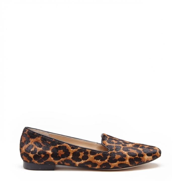 Sole Society Sole Society Miia Printed Smoking Slipper - Brown Black-7.5