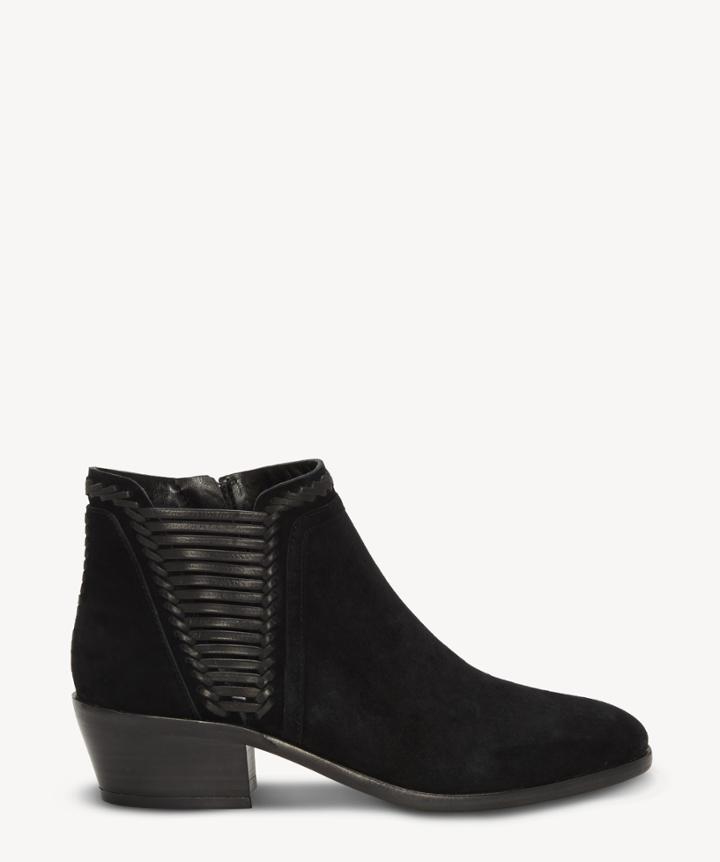 Vince Camuto Vince Camuto Women's Pippsy Ankle Bootie Black Size 10 Leather From Sole Society