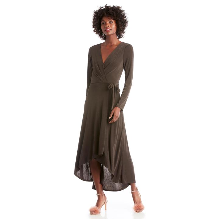 Astr Astr Melonie Dress - Coal-xs